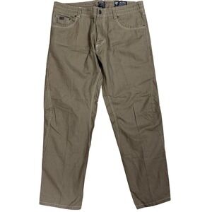 Kuhl Outkast Pants Mens 36x30 (37x31) Vintage Patina Dye Canvas Hiking NWOT